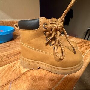 Kids Tan Boots